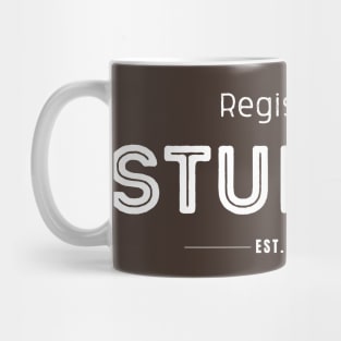 Registered Student est 2024 Mug